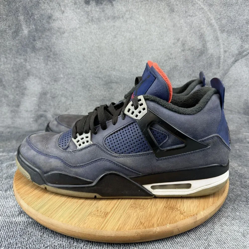 Jordan Air Jordan 4 Retro Shoes Mens Size 12 Blue Suede Sneakers CQ9597-401